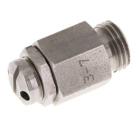 G 1/4'' Stainless steel 303 Adjustable Safety Valve 3-7 bar (43.51-101.53 psi)