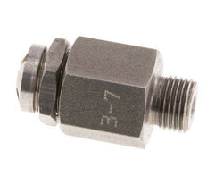 G 1/8'' Stainless steel 303 Adjustable Safety Valve 3-7 bar (43.51-101.53 psi)