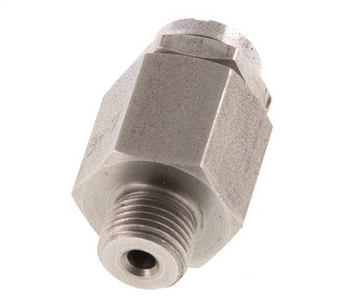 G 1/8'' Stainless steel 303 Adjustable Safety Valve 3-7 bar (43.51-101.53 psi)