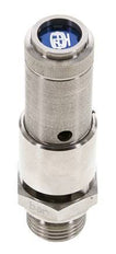 G 1/2'' Stainless steel 316 Ti Pre-Set Safety Valve 2.5 bar (36.26 psi) DN 10
