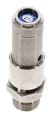 G 1/2'' Stainless steel 316 Ti Pre-Set Safety Valve 5 bar (72.52 psi) DN 10