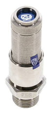 G 1/2'' Stainless steel 316 Ti Pre-Set Safety Valve 7 bar (101.53 psi) DN 10