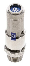 G 1/2'' Stainless steel 316 Ti Pre-Set Safety Valve 7 bar (101.53 psi) DN 10