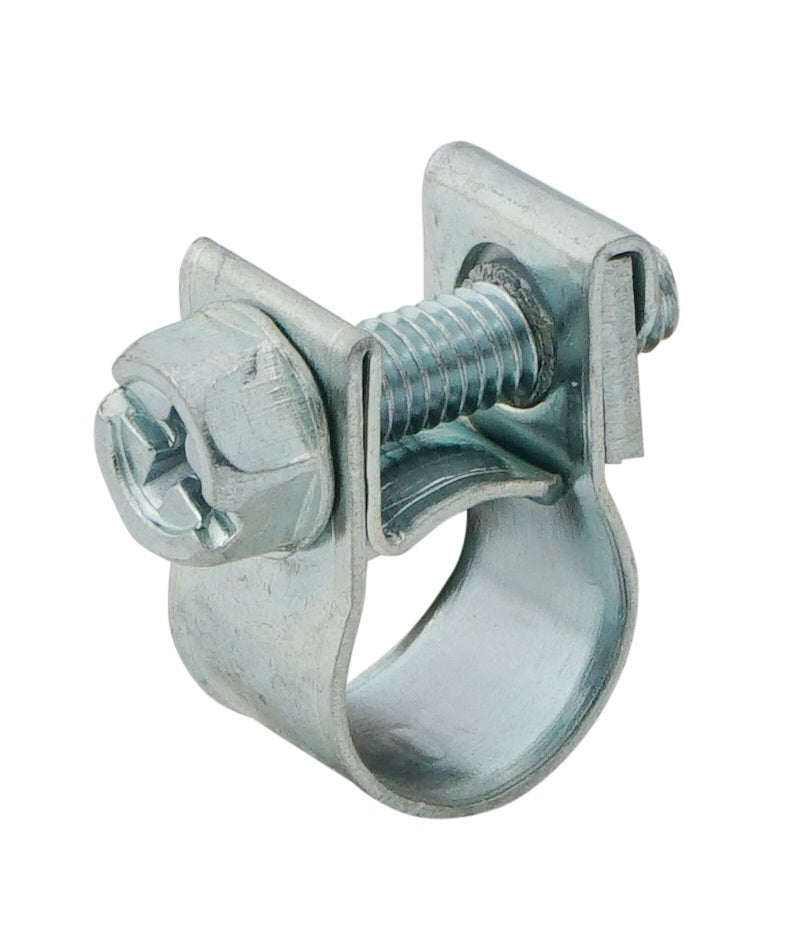 8 - 10 mm Hose Clamp with a Galvanised Steel 9 mm band [10 Pieces]