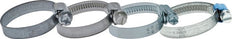 10 - 16 mm Hose Clamp with a Galvanised Steel 9 mm band - Norma [20 Pieces]