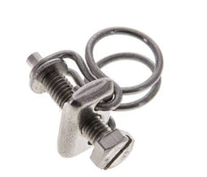 13 - 16 mm Hose Clamp Galvanised Steel