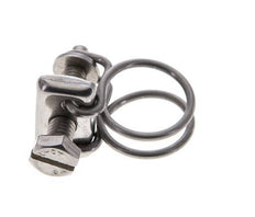 15 - 18 mm Hose Clamp Galvanised Steel