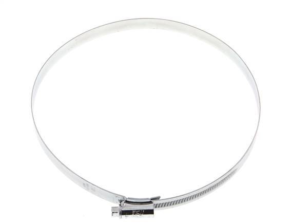 160 - 180 mm Hose Clamp with a Galvanised Steel 12 mm band - Ideal [2 Pieces]