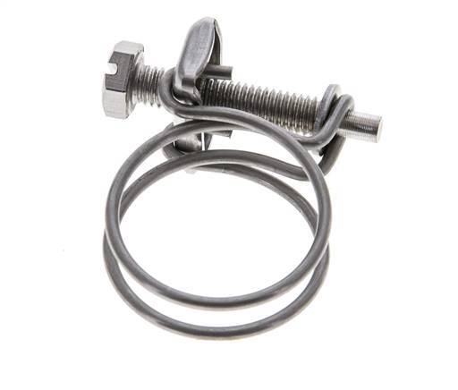 27 - 31 mm Hose Clamp Galvanised Steel