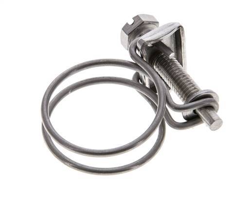 27 - 31 mm Hose Clamp Galvanised Steel