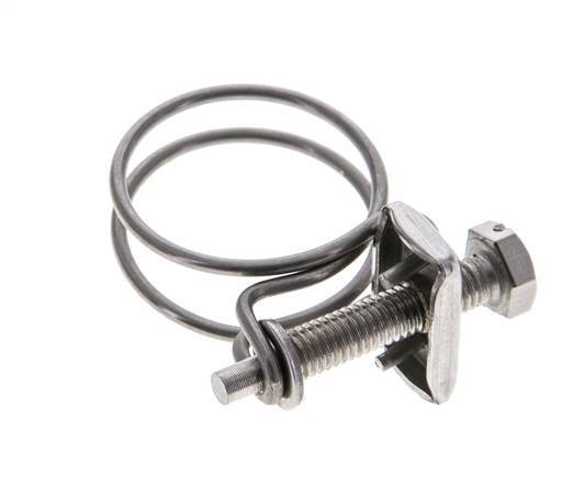 27 - 31 mm Hose Clamp Galvanised Steel