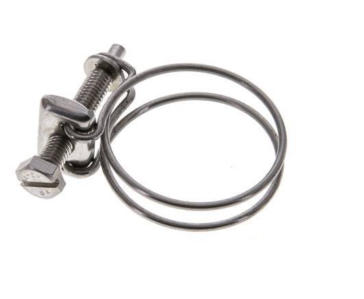 35 - 40 mm Hose Clamp Galvanised Steel
