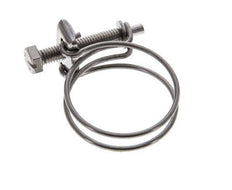 35 - 40 mm Hose Clamp Galvanised Steel
