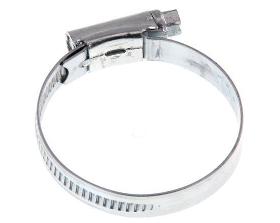 35 - 50 mm Hose Clamp with a Galvanised Steel 9 mm band - Ideal [5 Pieces]