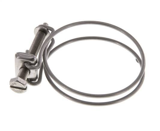 54 - 60 mm Hose Clamp Galvanised Steel