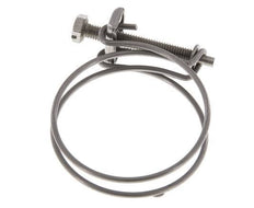54 - 60 mm Hose Clamp Galvanised Steel