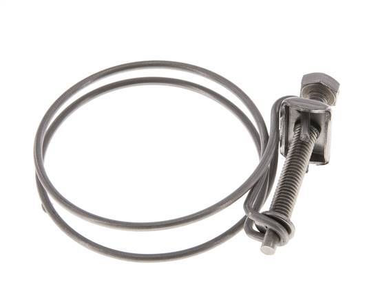 54 - 60 mm Hose Clamp Galvanised Steel
