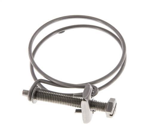 54 - 60 mm Hose Clamp Galvanised Steel