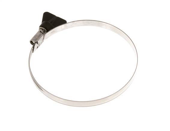 90 - 110 mm Hose Clamp with a Stainless Steel 304 9 mm band With Butterfly Handle - Norma [2 Pieces]