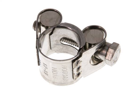 17 - 19 mm Hose Clamp with a Stainless Steel 304 18 mm band - Norma