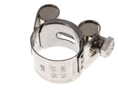 23 - 25 mm Hose Clamp with a Stainless Steel 304 18 mm band - Norma
