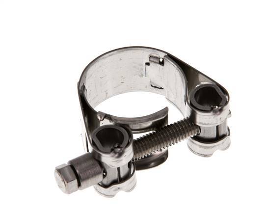 25 - 27 mm Hose Clamp with a Stainless Steel 304 18 mm band - Norma