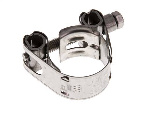 25 - 27 mm Hose Clamp with a Stainless Steel 304 18 mm band - Norma