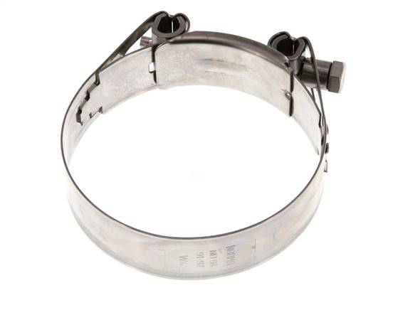 91 - 97 mm Hose Clamp with a Stainless Steel 304 25 mm band - Norma