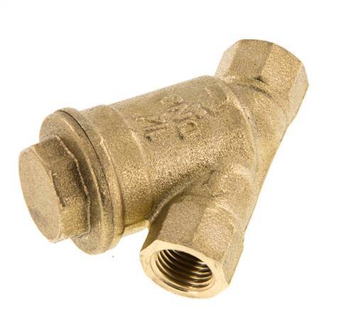 G1/4'' Y-Strainer 0.5mm 35-Mesh Brass NBR 20bar/290psi