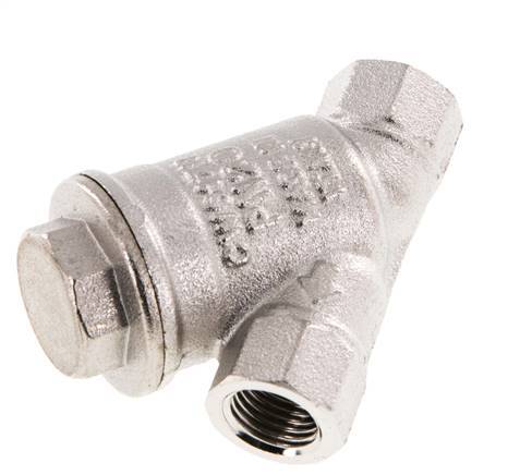 G1/4'' Y-Strainer 0.5mm 35-Mesh Nickel-Plated Brass NBR 20bar/290psi