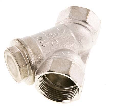 G1 1/4'' Y-Strainer 0.5mm 35-Mesh Nickel-Plated Brass NBR 20bar/290psi