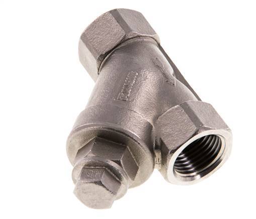 G1/2'' Y-Strainer 0.6mm 30-Mesh Stainless Steel PTFE 40bar/580psi