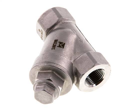 G3/8'' Y-Strainer 0.6mm 30-Mesh Stainless Steel PTFE 40bar/580psi