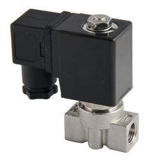 Solenoid Valve ST-DA 1/4'' stainless steel FKM 0-13bar 24V DC