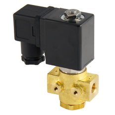 Solenoid Valve ST-DB 1/8'' NO brass FKM 0-12bar 380V AC