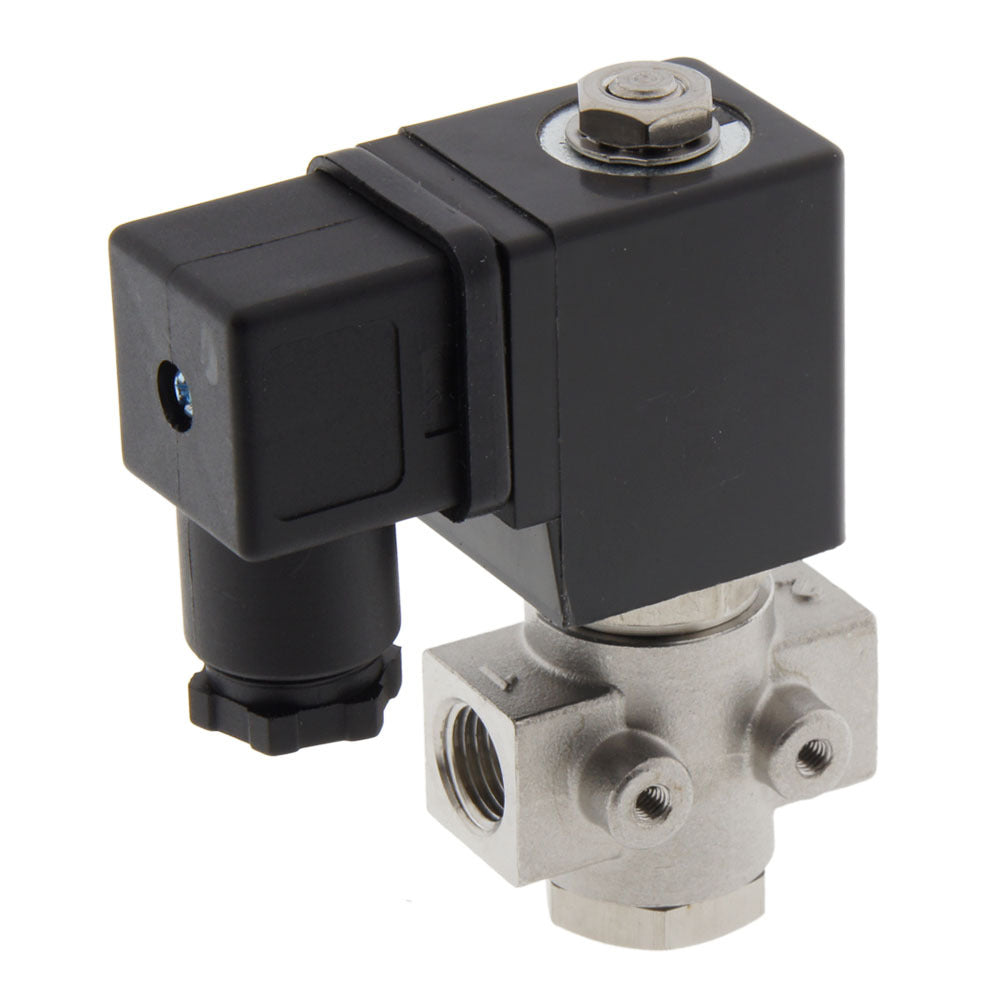 Solenoid Valve ST-DB 1/4'' NO stainless steel EPDM 0-12bar 380V AC