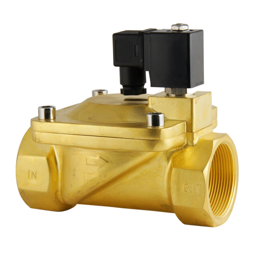 Solenoid Valve ST-IA 2'' brass FKM 0,5-16bar 380V AC
