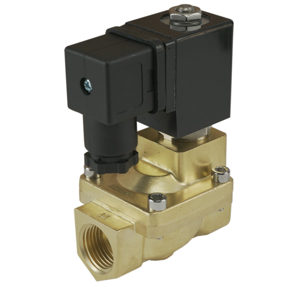 Solenoid Valve ST-IA 3/8'' brass EPDM 0,5-16bar 380V AC