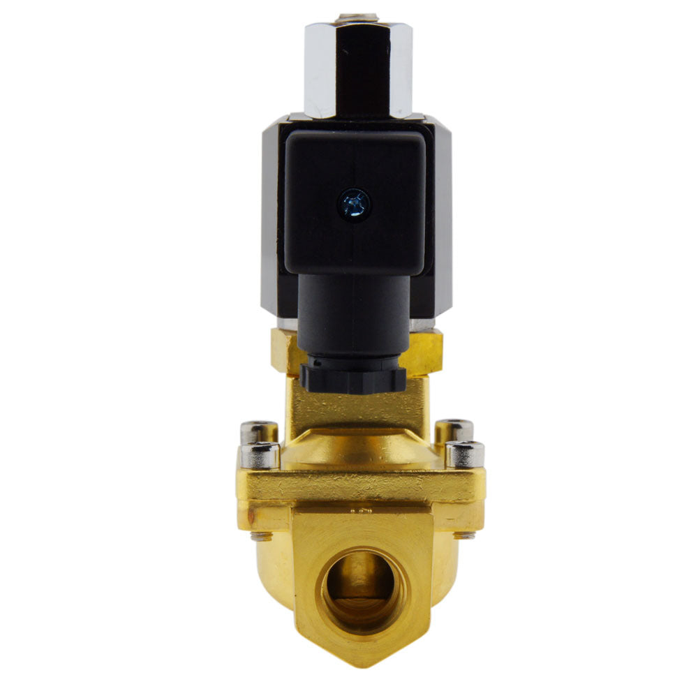 Solenoid Valve ST-IB 3/8'' NO brass FKM 0,5-13bar 24V DC