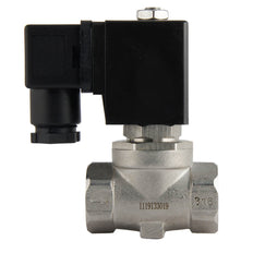 Solenoid Valve ST-SA 1/4'' stainless steel FKM 0-10bar 24V DC