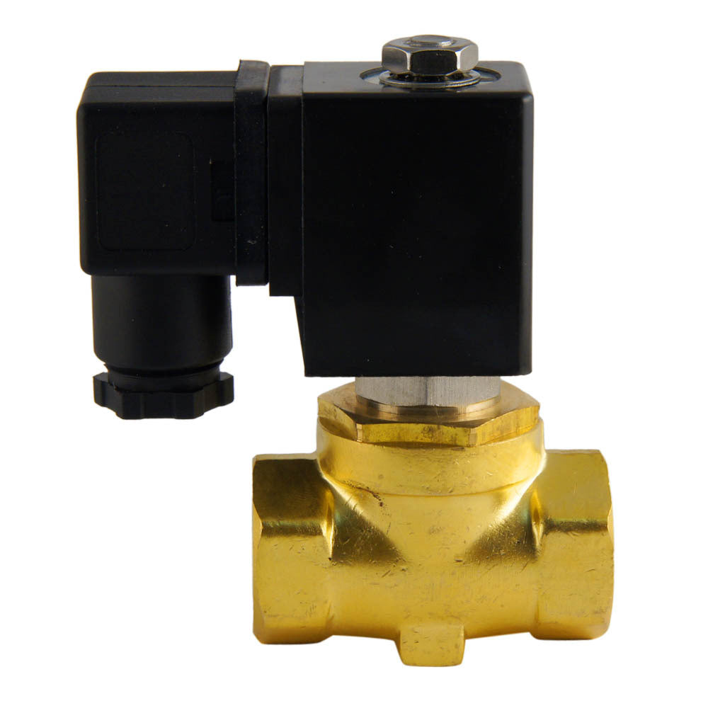Solenoid Valve ST-SA 3/8'' brass EPDM 0-16bar 380V AC