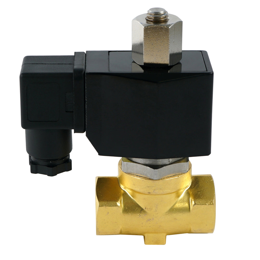 Solenoid Valve ST-SB 1/4'' NO brass EPDM 0-16bar 120V AC