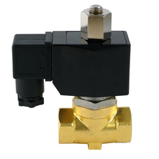 Solenoid Valve ST-SB 1/4'' NO brass FKM 0-10bar 24V DC