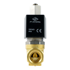 Solenoid Valve ST-SB 1/4'' NO brass FKM 0-16bar 120V AC