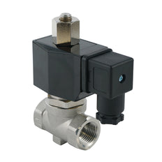 Solenoid Valve ST-SB 1/4'' NO stainless steel FKM 0-16bar 120V AC