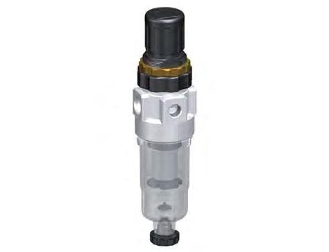 Filter-Regulator G1/8'' 350 l/min 0.5-3.0bar/7-44psi Auto Polycarbonate Standard 0