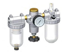 FRL 3-Part G3/8'' 1400 l/min 0.5-10.0bar/7-145psi Semi-Auto Metal Standard 2