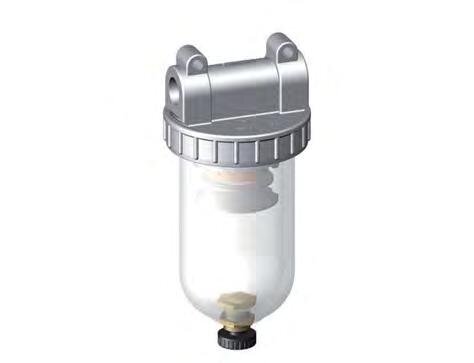 Filter 5microns G3/8'' 3100 l/min Semi-Auto Metal Standard 2