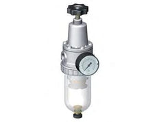 Filter-Regulator G1/2'' 1500 l/min 0.5-10.0bar/7-145psi Semi-Auto Protective Cage Polycarbonate Standard 2