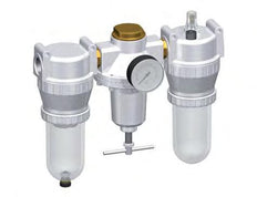FRL 3-Part G1'' 4900 l/min 0.5-10.0bar/7-145psi Semi-Auto Protective Cage Polycarbonate Standard 5
